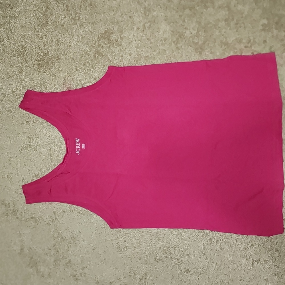 J.Crew Hot Pink Tank Top